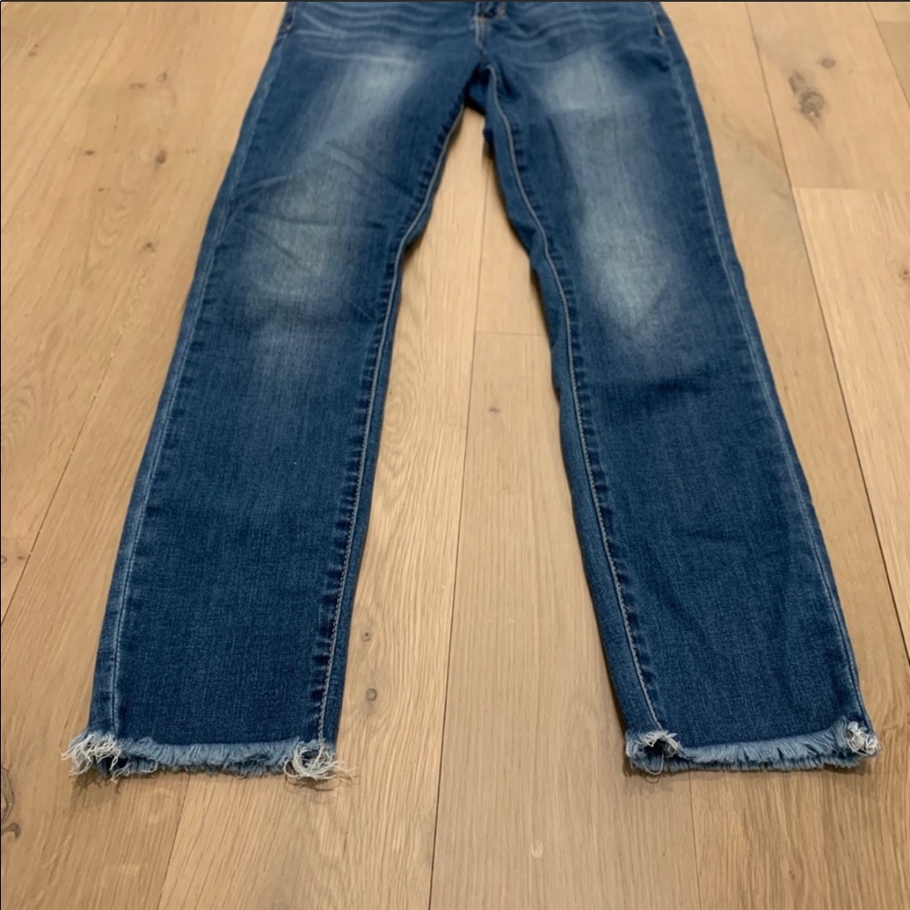 Articles of Society Carly Crop Skinny Jeans Blue - Picture 7 of 16